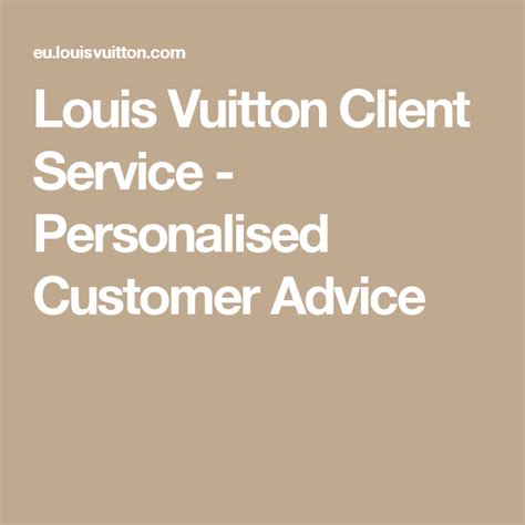 louis vuitton client service|contact louis vuitton.